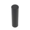 Professional Stainless Steel Cylinder Sand Shaker Rhythm Musical Instruments Metal Hand Percussion Black