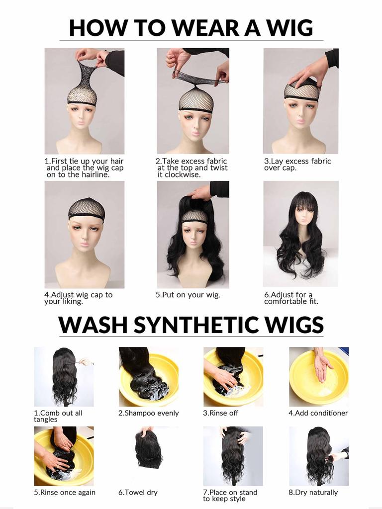 20 Inch Long Roll Hair Extensions with 6 Pieces Per Set of 16 Card Synthetic Hair Extensions