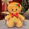 Gingerbread Man Snowman Christmas Tree Plush Daoll Pillow For Festive Home Decoration