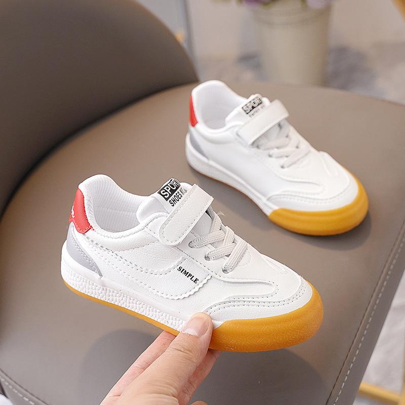 Baby walking shoes, kindergarten white sneakers, boys' casual shoes, new spring/autumn styles, school shoes, girls' indoor casual shoes