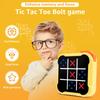 Tic Tac Toe Game Children Electronic Toys Noughts and Crosses Game Memory Training Infinite Portable Travel Games for Kids Adult