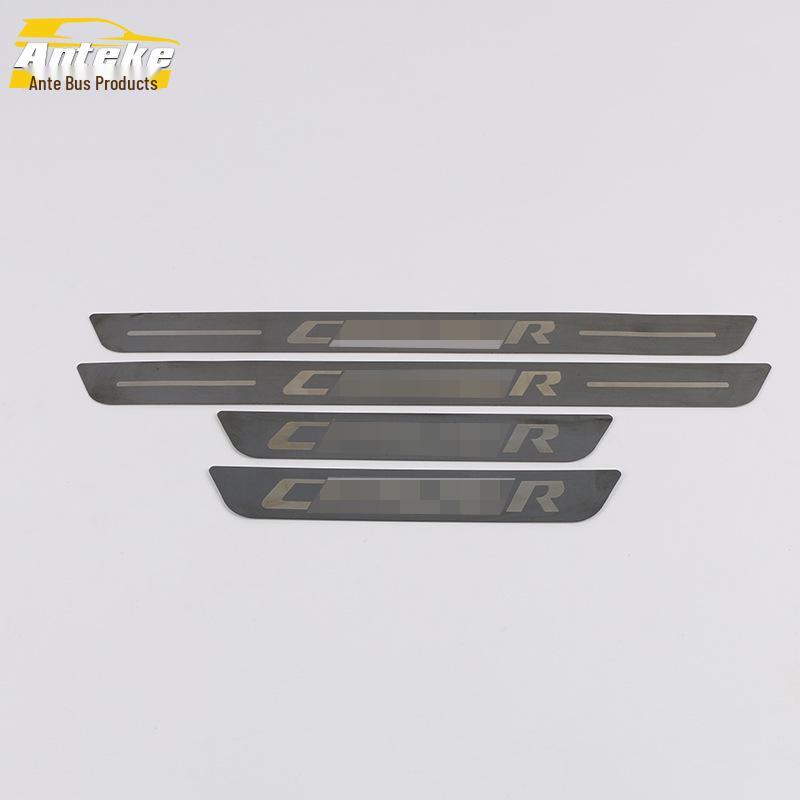 19 Lingpai Накладка на порог и бампер Декоративная наклейка против царапин