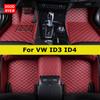 DOODRYER Custom Car Floor Mats For VW ID3 ID4X ID4 CROZZ ID6X ID6 CROZZ Auto Carpets Foot Coche Accessorie