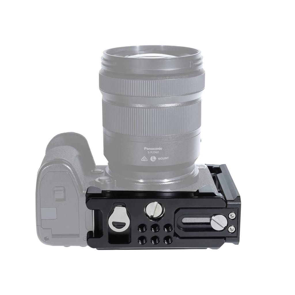Клетка для камеры NICEYRIG L-образная пластина для Panasonic LUMIX S5 / LUMIX S5 Mark II / LUMIX S5 Mark II X / Panasonic DC-G9M2 - 405