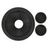 Paper Speaker Cone Drum Paper 1 Inch Inner Diameter Rubber Surround Subwoofer Cones Drum Paper for
