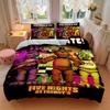 Fnaf Celebration Bedding 3 Piece Set Hd Print Duvet Cover Pillowcases For Teens Adult Bedroom Decoration Christmas Gift C9211960