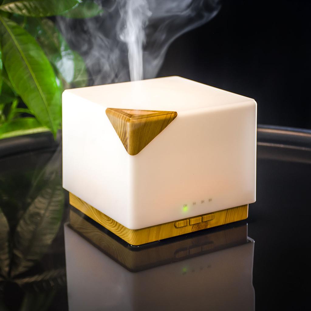 Air humidifier, ultrasonic aroma diffuser, large LED freshener