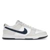 Dunk Low White Midnight Navy Men Sneakers Summit-White Platinum-Tint DV0831-111