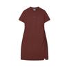 Новое женское платье FILA ORIGINALE с коротким рукавом Терракотово-красно-коричневое F51W529313F-BN