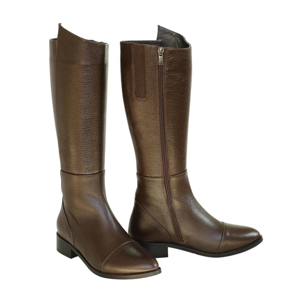 Женские зимние сапоги из натуральной кожи