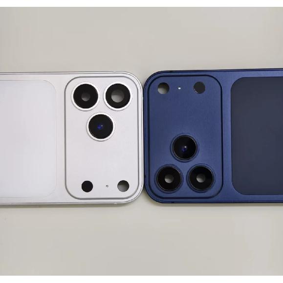 Корпус для iPhone 12 до 17 PRO Замена средней части корпуса под аккумулятор 12 Подобно 17 Pro Рамка задней крышки 12 до 17 PRO Корпус Шасси