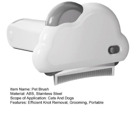 Щетка для собак 3 в 1 для удаления линьки и распутывания шерсти домашних животных, расческа для ухода за шерстью, распутывание колтунов и удаление узлов у кошек, собак, кроликов