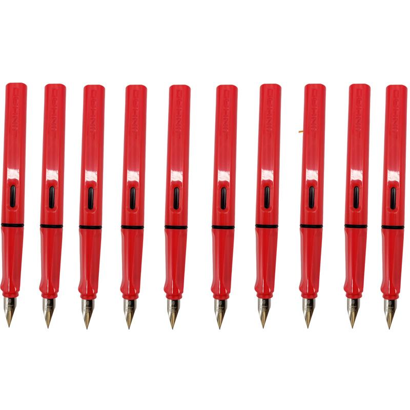 10/5 шт. Перьевая ручка JINHAO 619 Высококачественные цвета Студенческая ручка с пером F EF Чернильная ручка Каллиграфическая ручка Канцелярские товары Школьные офисные принадлежности