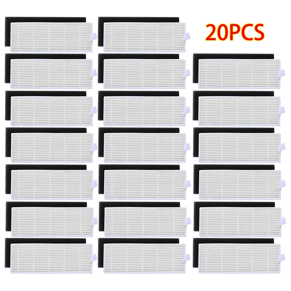 Губка + фильтры для робота-пылесоса ILIFE для робота-пылесоса Chuwi Ilife A4 A4S A6 HEPA-фильтр для Ecovas DN621 DN621 DN620