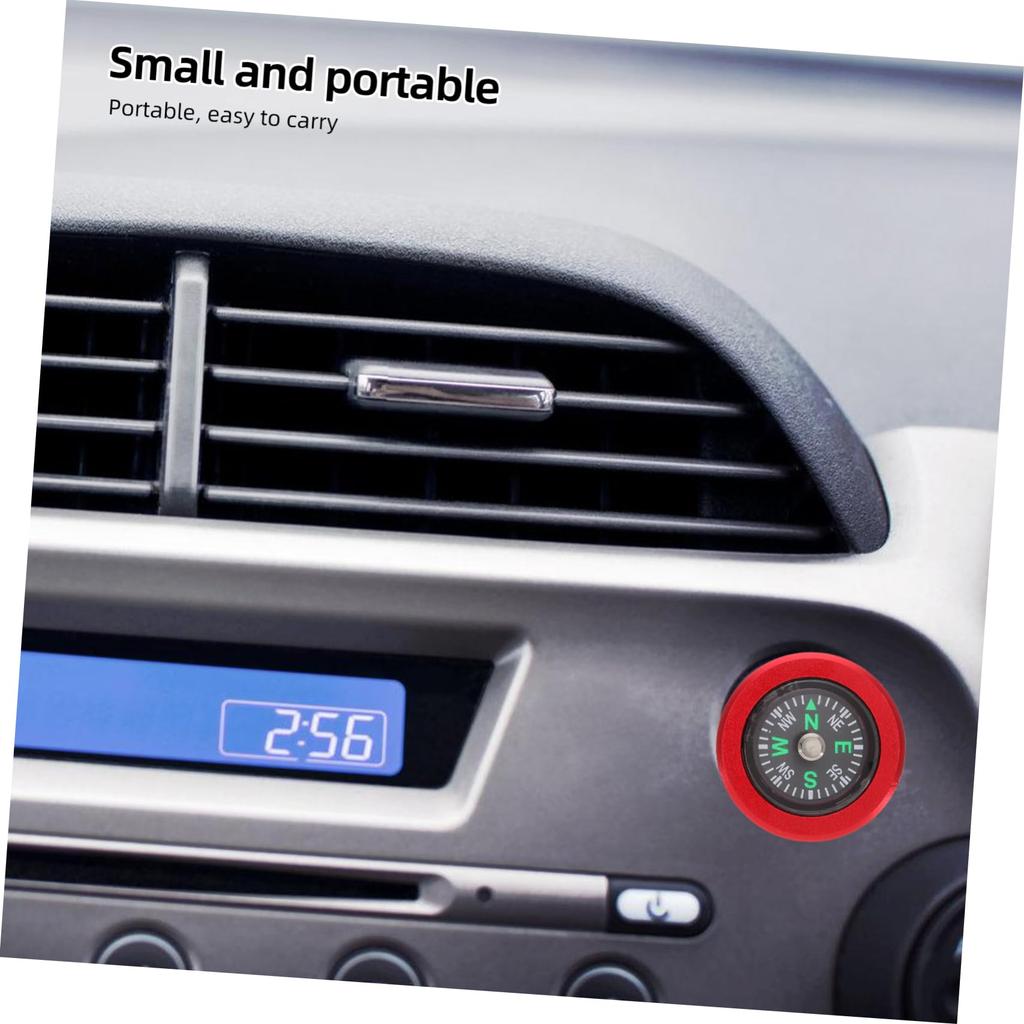 SUPVOX Cigarette Lighter Cover, Auto Compass, Aluminum Cigarette Lighter, Cigarette Lighter Cap, Cigarette Lighter