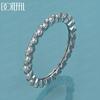 925 Sterling Silver Full AAA Zircon Ring Charm Wedding Jewelry