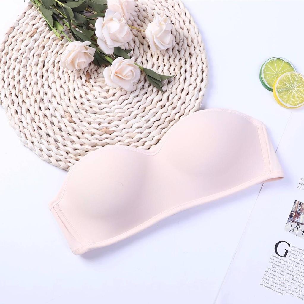 Minimalist Strapless Bandeau: Japanese & Korean-Inspired Wire-Free Bra