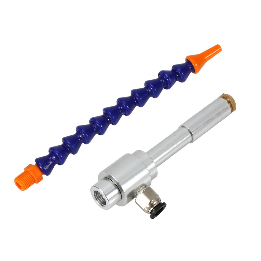 130mm Aluminum Alloy Mechanical Process Mini Vortex Cold Air Dry Cooling Gun Flexible Tube