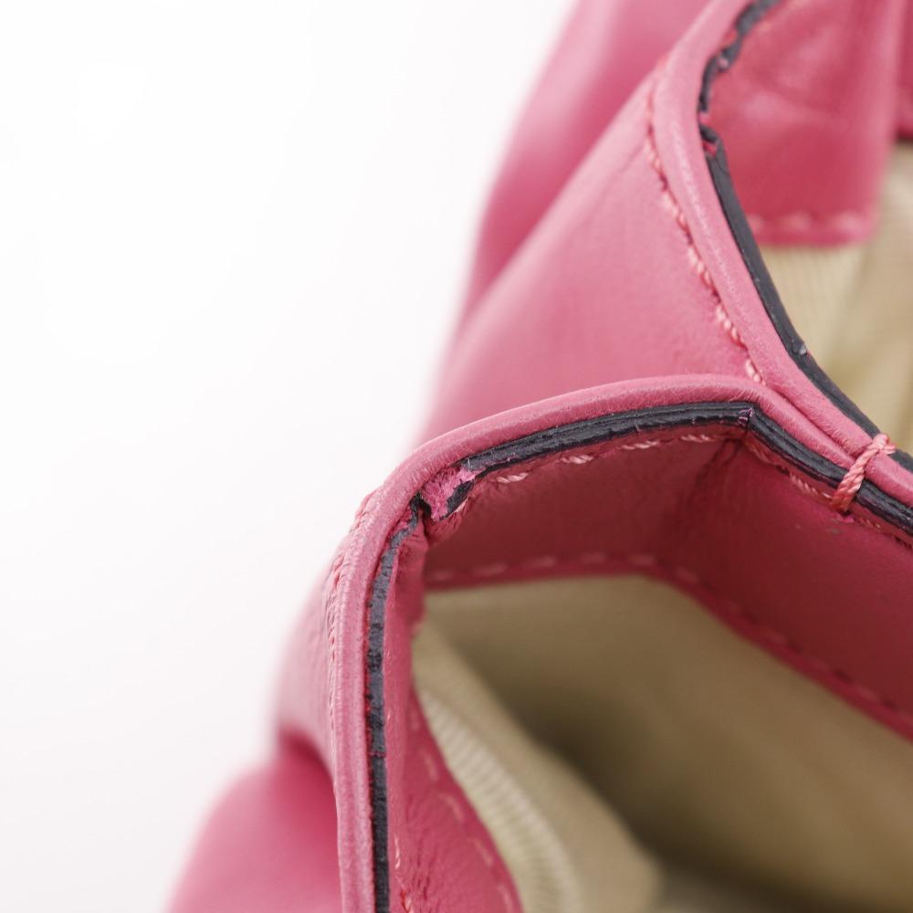 Valentino VaVaVoom Shoulder Bag Rock Studs ChainShoulder Pink Lambskin Women Used