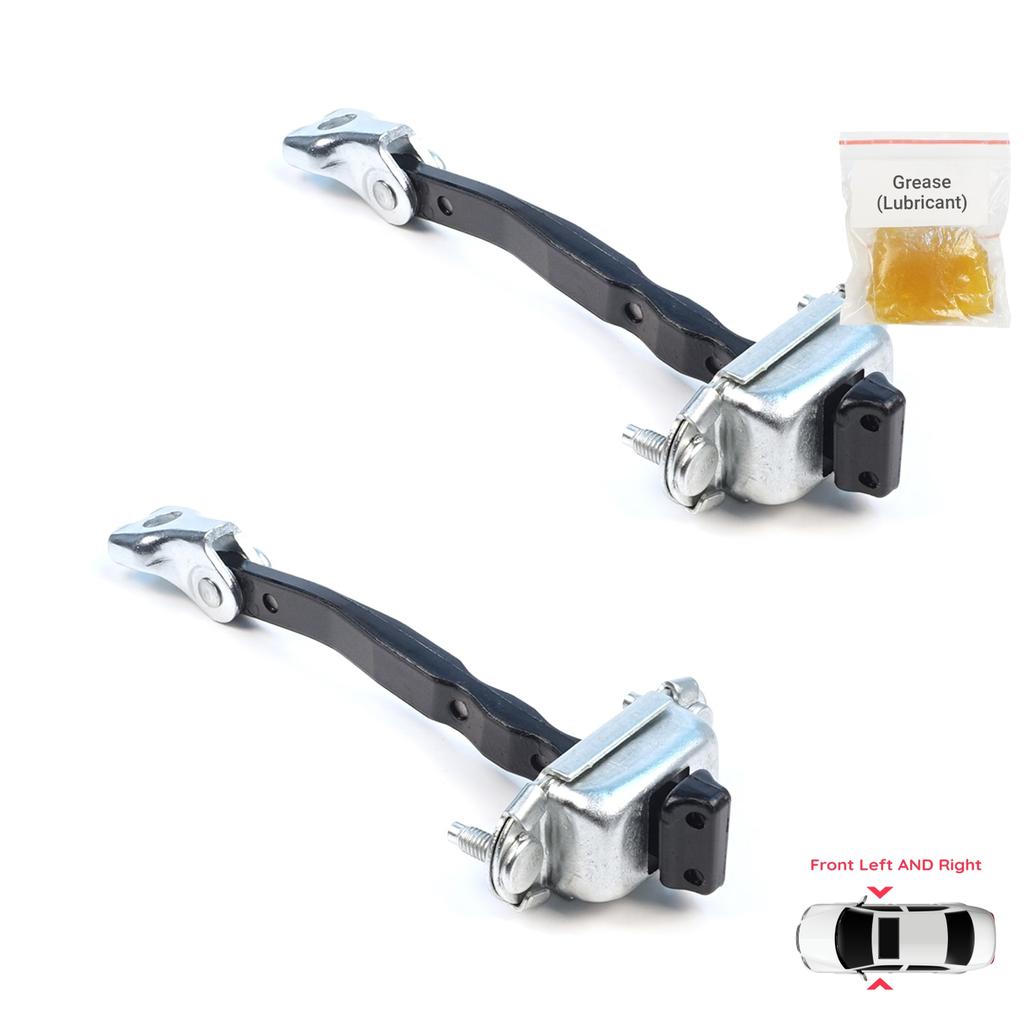 EDP1663-1 2 Pieces Front Door Hinge Brake Stop Check Assy Limiter Strap for Citroen C3 MK4 e-C3 2024-On Fiat Grande Panda 9846733780