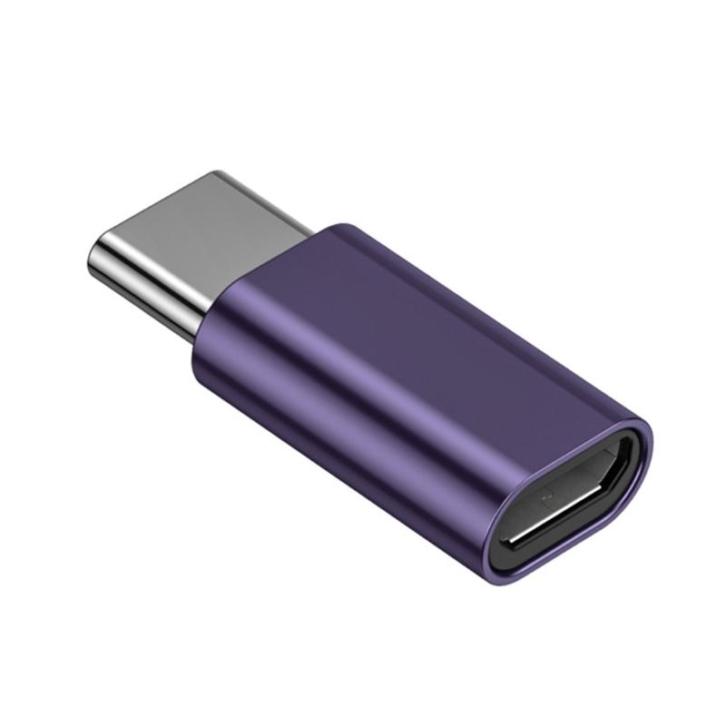 Metal Microed USB Female to Type C Male Adapter Seamlessly Device Connection for Travel Professional