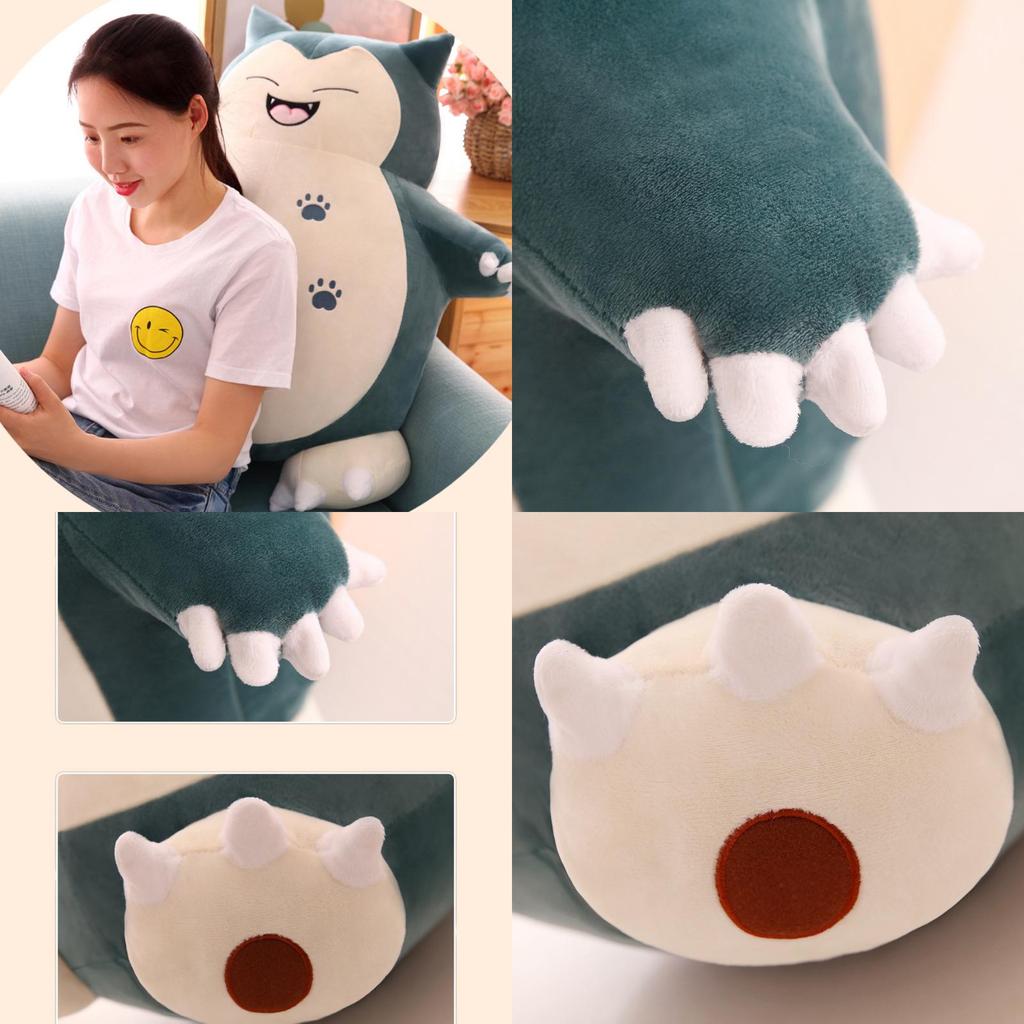 Плюшевая игрушка Покемон Снорлакс из супермягкого кристалла для детей и коллекционеров