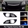 Светодиодные дневные ходовые огни и противотуманные фары для Toyota Camry 06-08