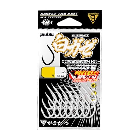Gamakatsu A1 Shiro-Gaze (White) Size 14 68-957