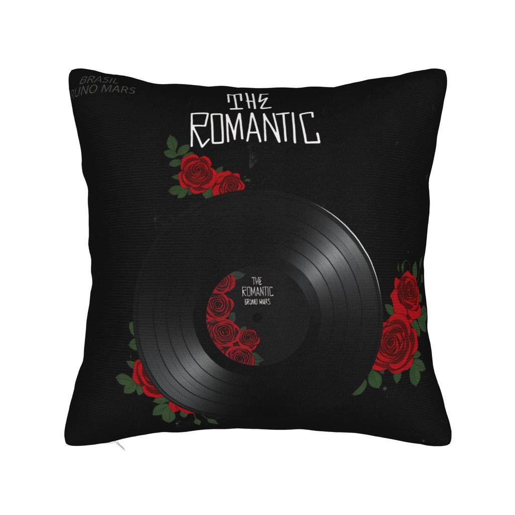 Bruno Mars The Romantic Pillow Cover Vintage Pillow Case For Sofa Home Decor Design Cushion Cover Gift Idea