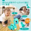 MFDXWCV Baby Moving Educational Toy for Birthday Gift for Baby Toddler Toy for Boys and Popular Dinosaur Toy with Music and Automatically Avoids
