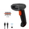 1D Wireless Barcode Scanner Handle Wireless Laser Reader 1d Bar Scanner Compatible with Windows Mac Linux Cash Register