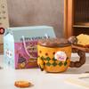 Ceramic Cup With High Value Home Office Couple Water Cup Gift Box, High-End Souvenir Gift