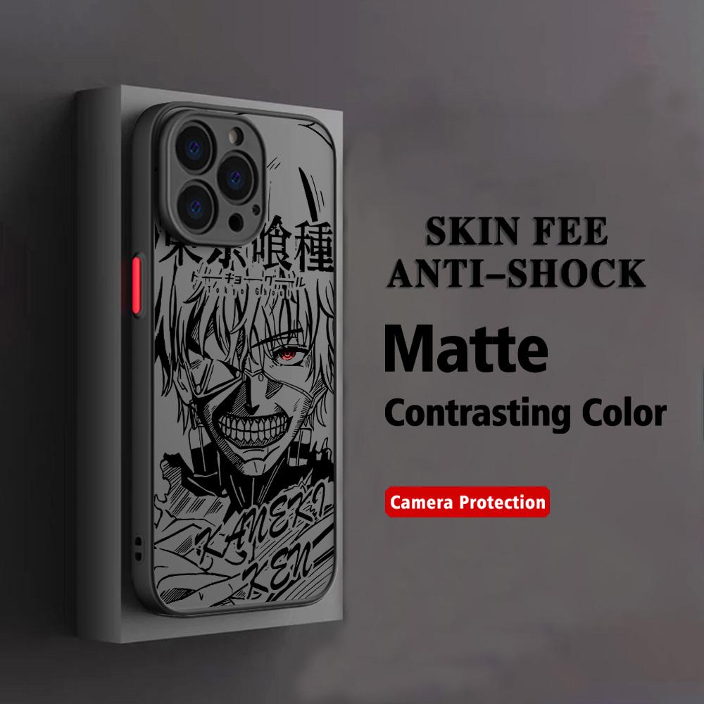 ГОРЯЧИЙ Новый Крутой Чехол Для Телефона С Аниме Tokyo Ghoul Для iPhone 17 16e 16 15 14 13 12 11 Mini Pro Air Max X XR XSMax 7 8 6 Plus Матовый