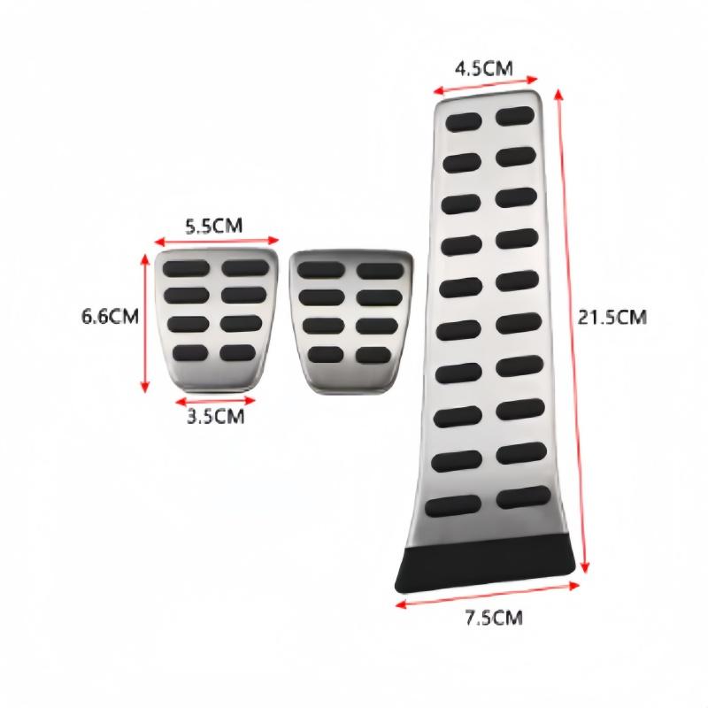 АТ МТ Для Hyundai Sonata Santa Fe Tucson IX35 I40 Elantra для Kia Sorento Sportage Optima K3 K5 2010-2015 Стальная накладка на педаль автомобиля