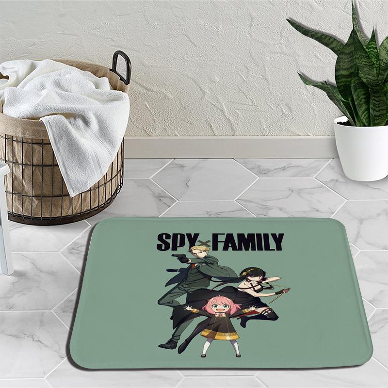 Семейный прикроватный коврик Spy X Anya Forger, дверной ковер Loid Yor Forger, мультяшный напольный коврик для гостиной, тапис, украшение, гобелен