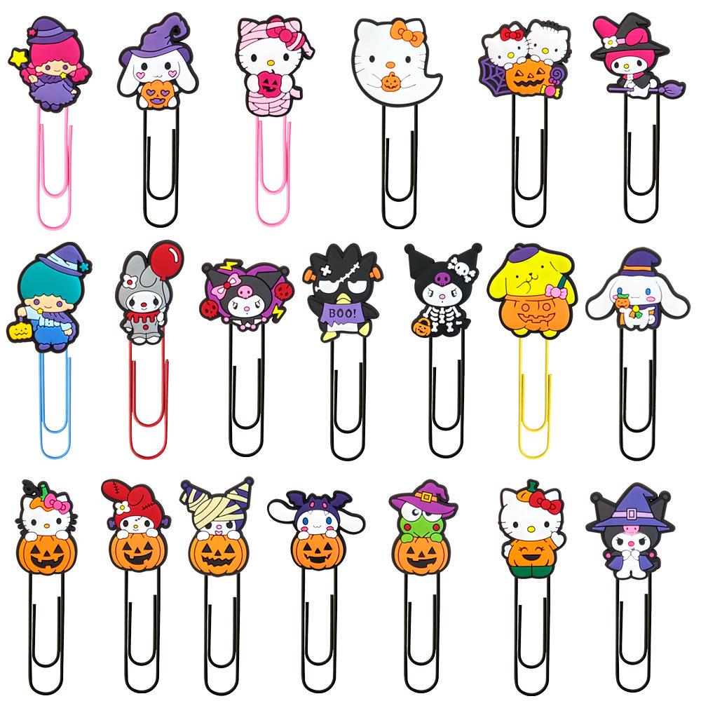 Креативные мультяшные закладки Sanrio и разноцветные скрепки для офиса и DIY