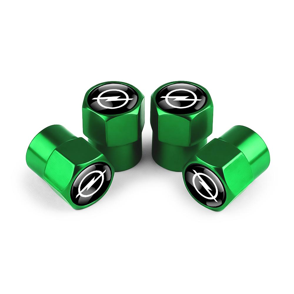 4Pcs Aluminium Alloy Car Styling Wheel Valve Caps Cover Auto Accessories For Opel Opc Astra K Vivaro Corsa Zafira Insignia Mokka  RX3