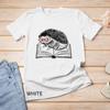 Cute Hedgehog Book Nerd Funny Readers Gift Unisex T-shirt