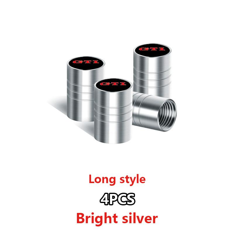Car Wheel Tire Valve Caps Tyre Rim Stem Covers Auto Accessories For Volkswagen Bora Polo Golf Passat Touareg Tiguan Vento Sharan
