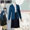 Spy×family Йор Форджер Женский Косплей Комплект Соблазнительное Полиэстеровое Платье для Рождественской Вечеринки
