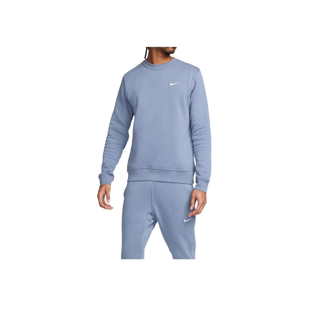 Nike Флисовый повседневный свитшот с круглым вырезом, мужские топы, светло-фиолетовый 623459-493