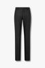 MAN ON THE BOON [Drogo] One-Pleat Stripe Suit Pants_Charcoal 4714352009