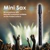 Мини Bb Альт-саксофон Мундштук Карманный саксофон с 5 тростями Деревянные духовые инструменты