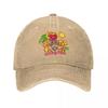 Bad Bunny Un Verano Washed Deniimm Бейсболка Ковбойские шляпы Bone Женщины Мужчины Sin Ti Cap Весна Осень Casquette Gorras
