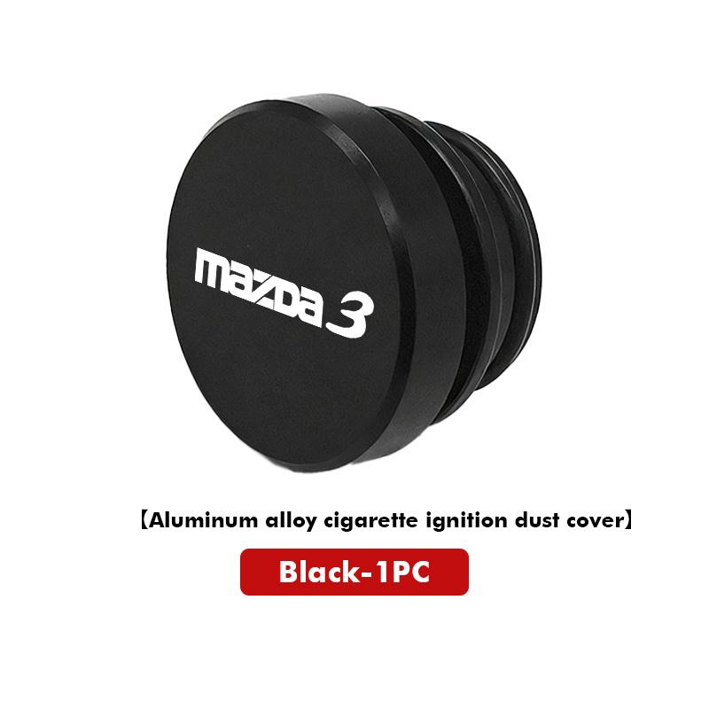 For Mazda Car Cigarette Lighter Cover DustProof Decoration Cap 2 3 5 6 Axela Atenza Speed 6 CX-3 CX-4 CX 5 CX-7 CX-8 JEX3