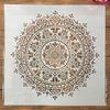 30*30cm Geometry Mandala Round Wheel DIY Stencils for Painting Scrapbook Coloring Embossing Album Decorative Template