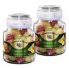 Конфеты Cavendish Harvey Mixed Fruit Candy Jar 300g Набор из 2 банок с лимоном, апельсином, малиной, яблоком, ассорти из 4 вкусов. Немецкие конфеты. Вкусные конфеты от