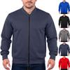 Men's Relaxed-Fit Casual Workwear Baseball Jacket Long-Sleeve Outerwear