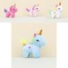 Adorable Unicorn Plush Keychain Cute Stuffed Animal Wedding Gift Bag Charm