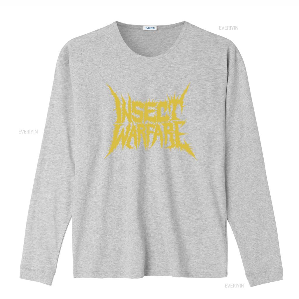 Insect Warfare Logo T Shirt Grindcore Death Metal Punk Thrash Hardcore Crust Powerviolence Band Print vintage Washed